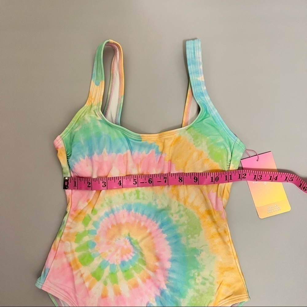 STONEY Clover Lane X Target Tie Dye Cheeky High Leg One Piece Swim Suit XXS - Picture 9 of 12